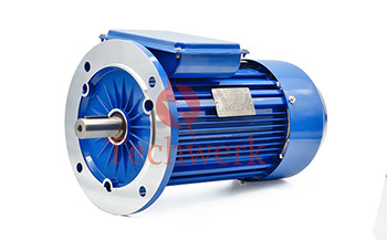 poza motor electric monofazat germania cu condensator flansa mare B5