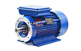 poza motor electric monofazat germania cu condensator flansa mica B14