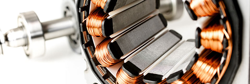 motor electric stator bobinat